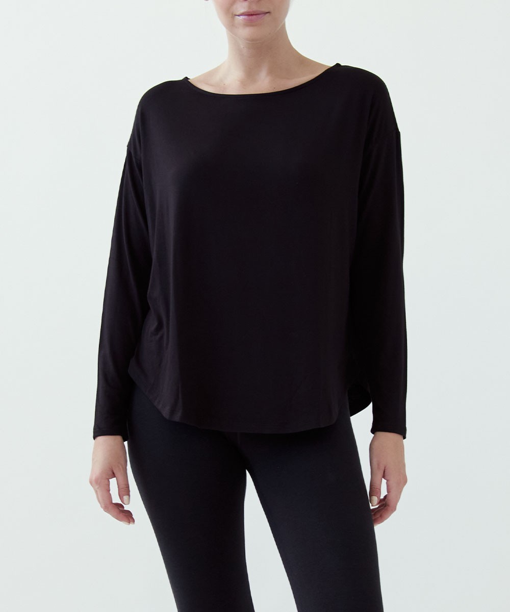 Bamboo Dolman long sleeve top